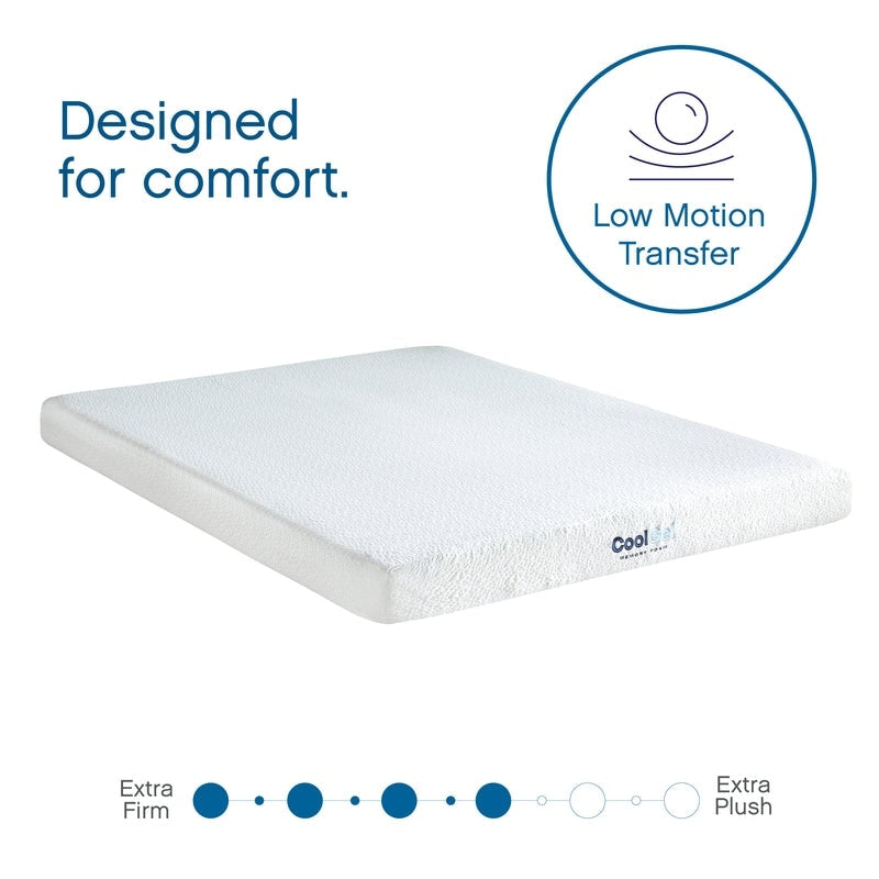 Classic Brands Cool Gel Memory Foam 6-Inch Mattress