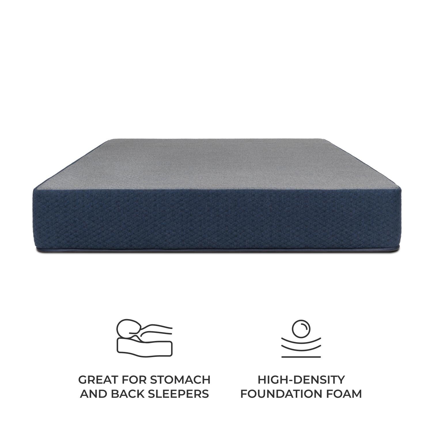 Dreamfoam Bedding Chill 8 Gel Memory Foam Mattress |RV King 70x74