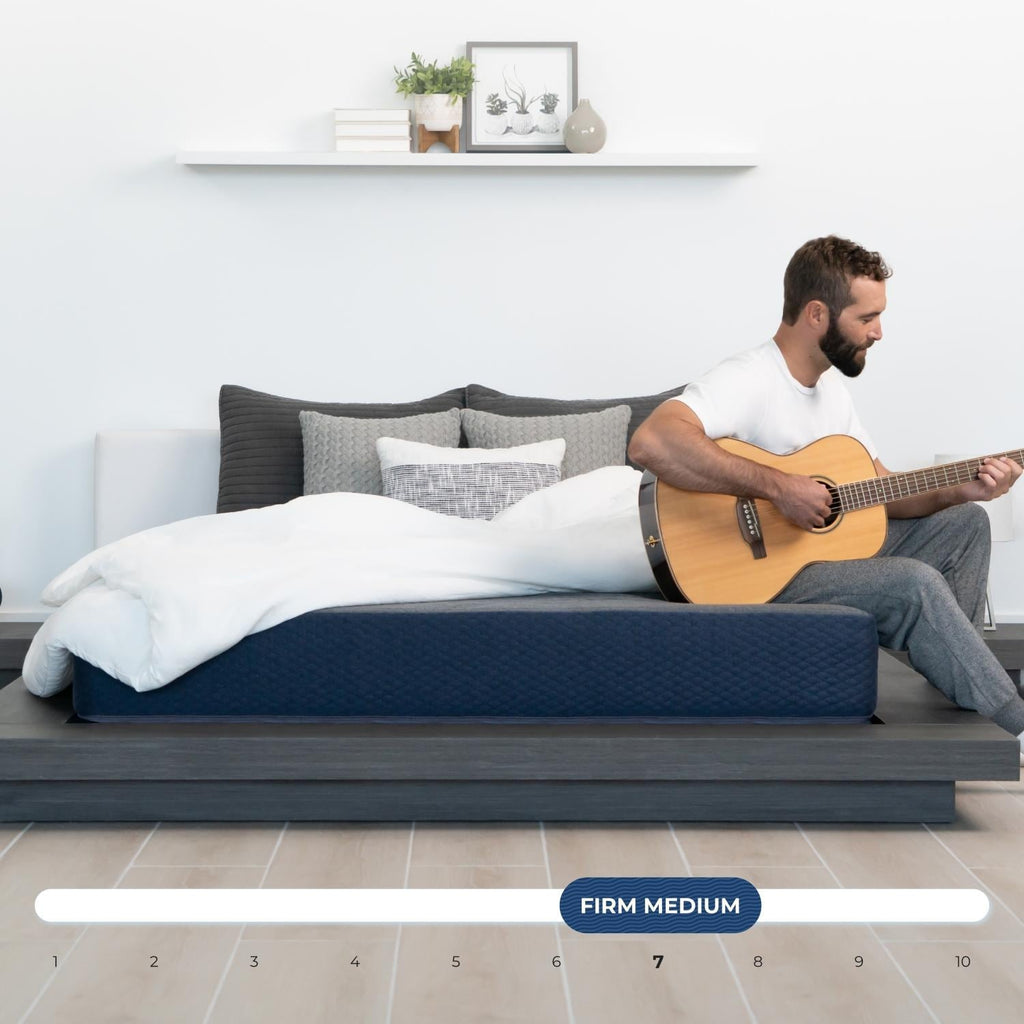 Dreamfoam Bedding Chill 8 Gel Memory Foam Mattress |RV King 70x74