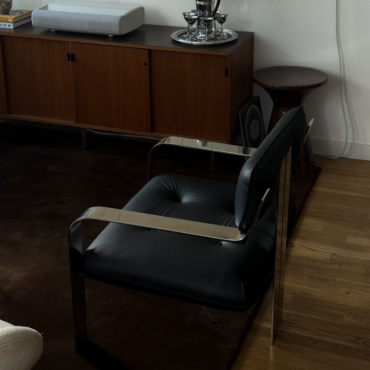 Chair #1 - Black Leather