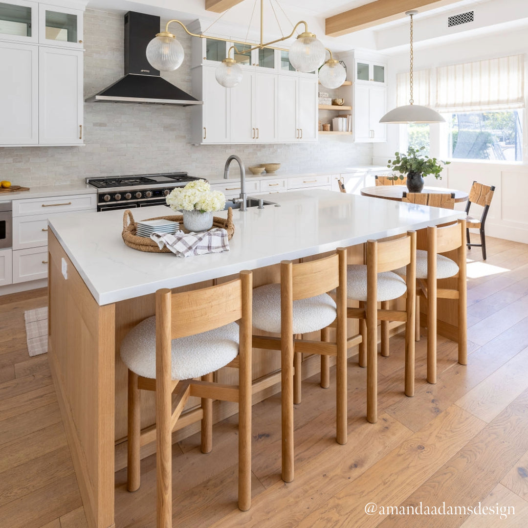 Teddy Counter Stool - Warm Oak