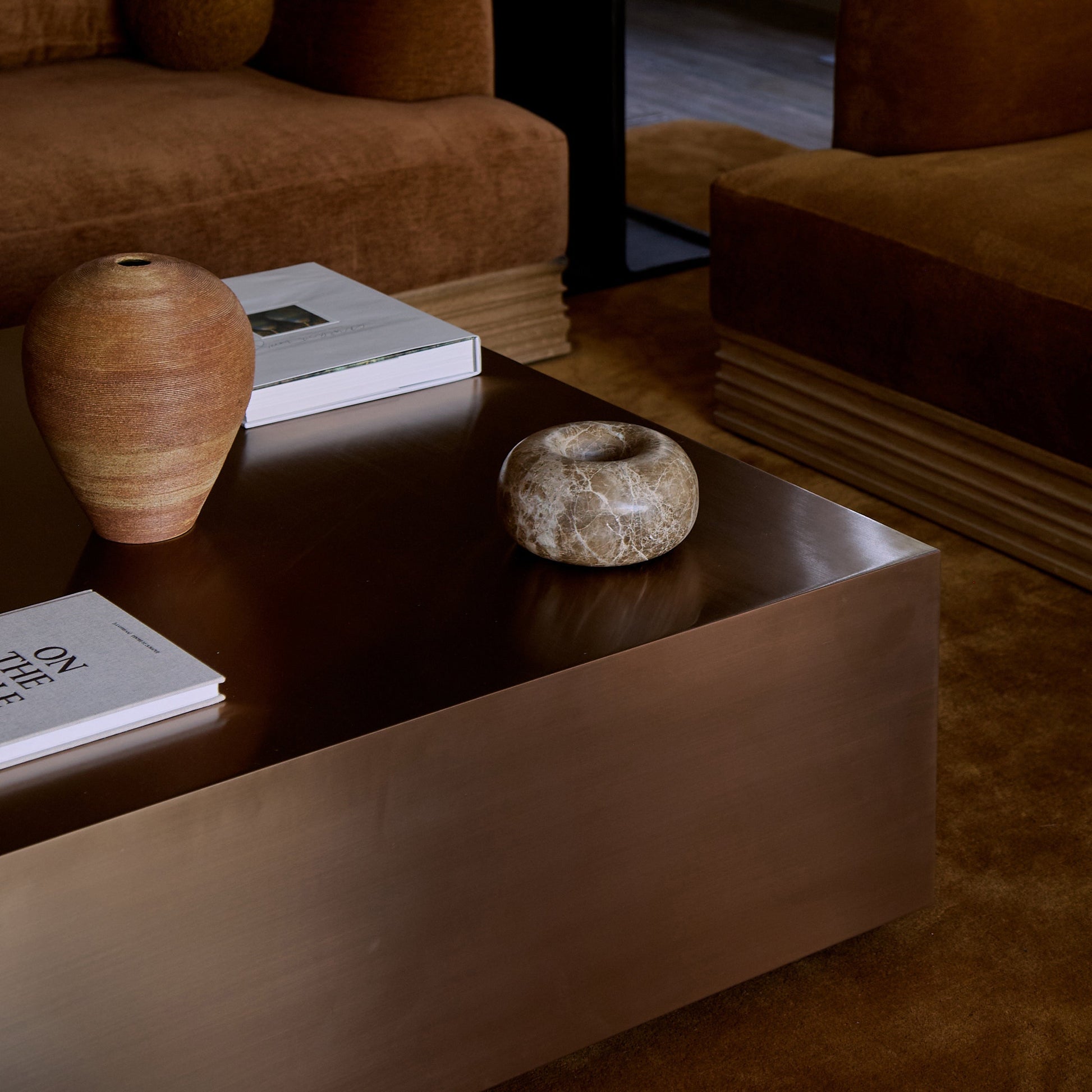 Copper Coffee Table
