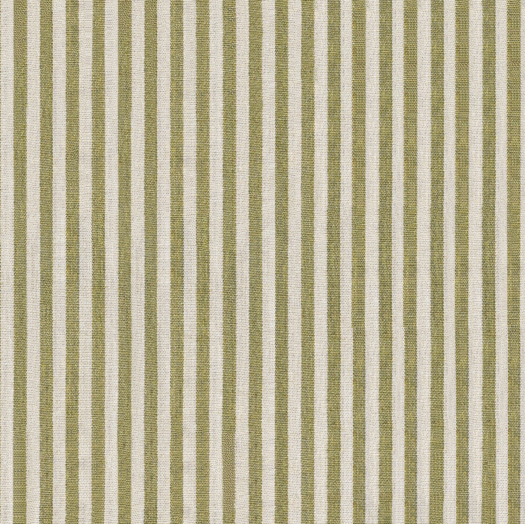 Provence Outdoor Ottoman - Olive Striped