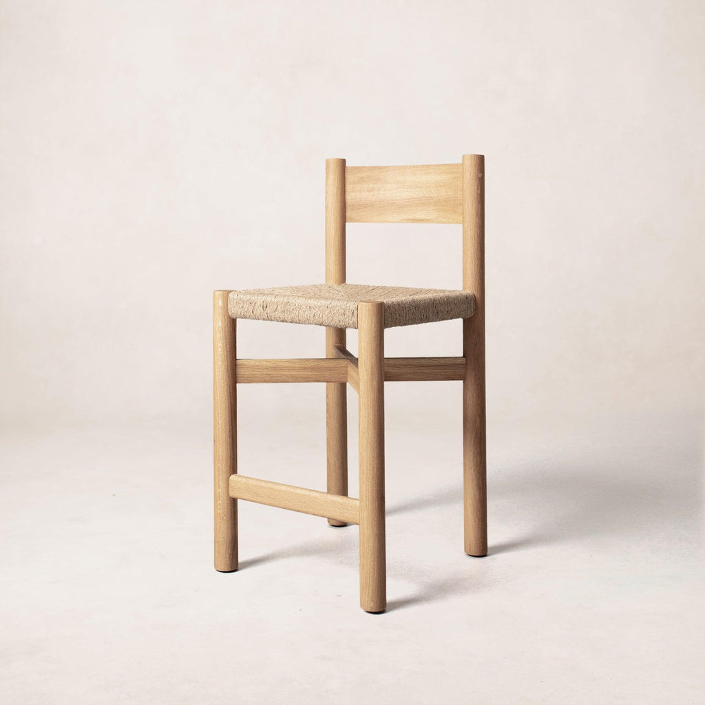 Nonna Counter Stool - Warm Oak