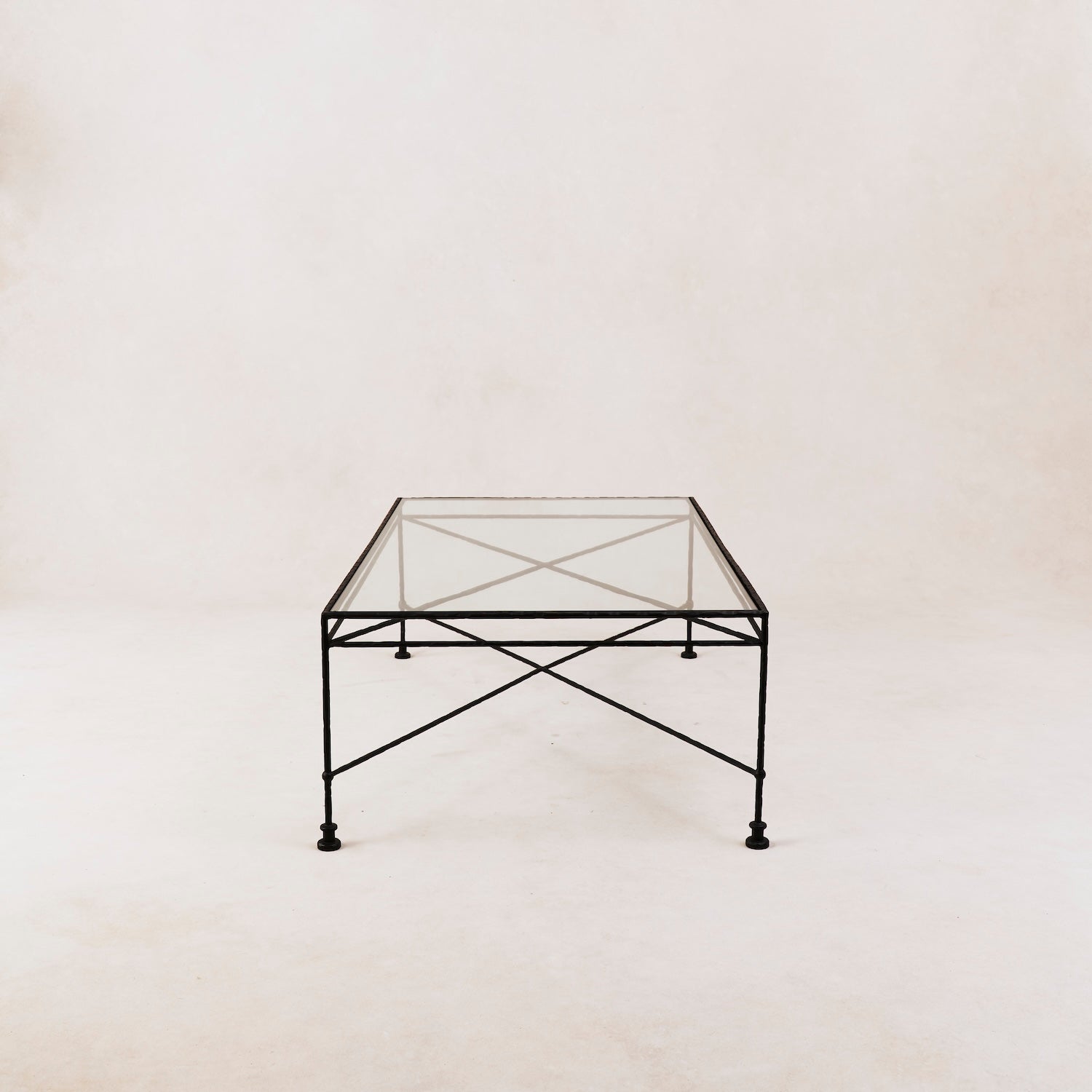 Provence Outdoor Glass Rectangular Coffee Table