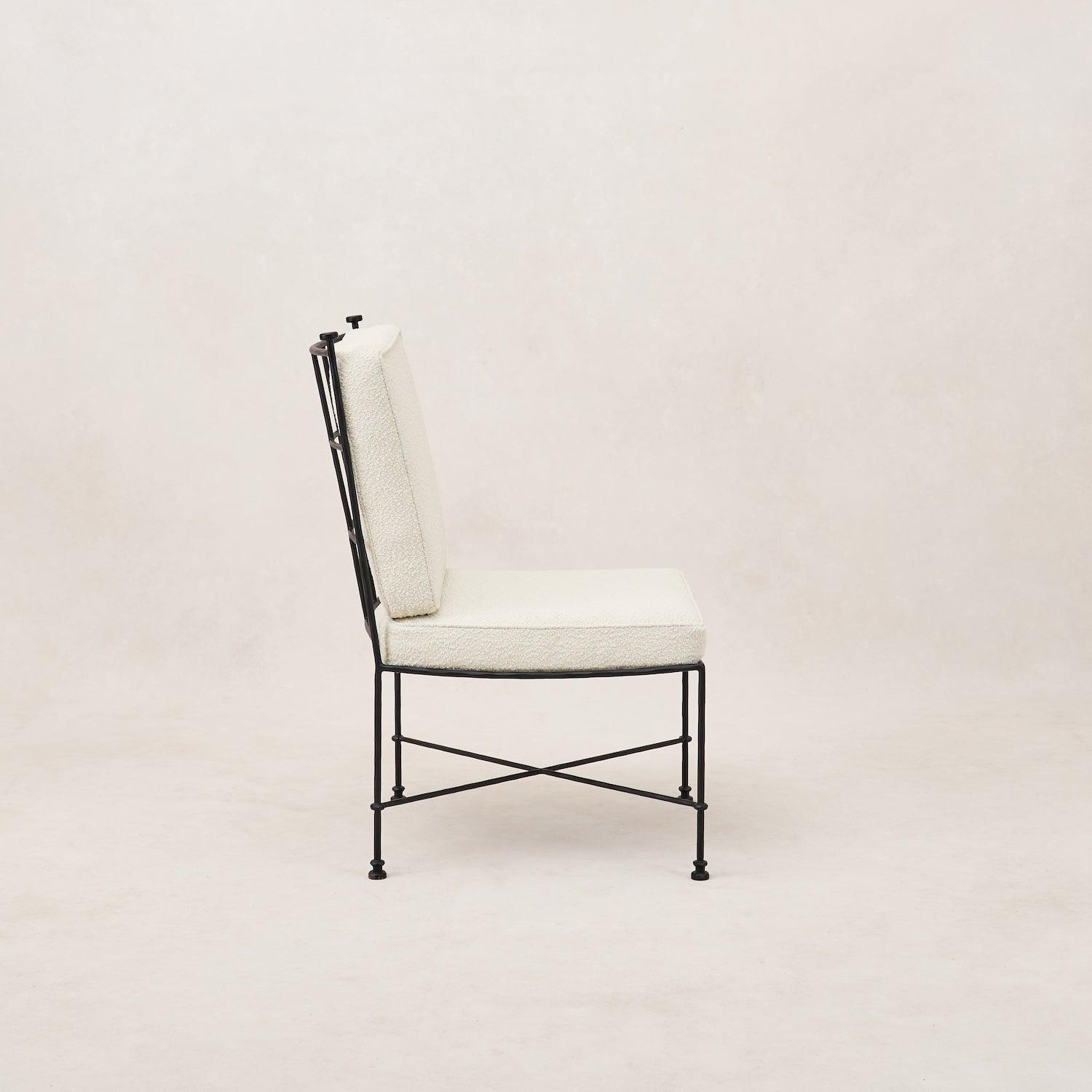 Provence Outdoor Armless Dining Chair - Boucle