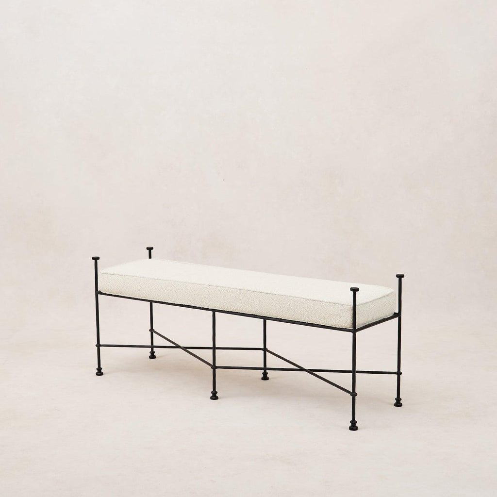 Provence Outdoor Bench - Boucle