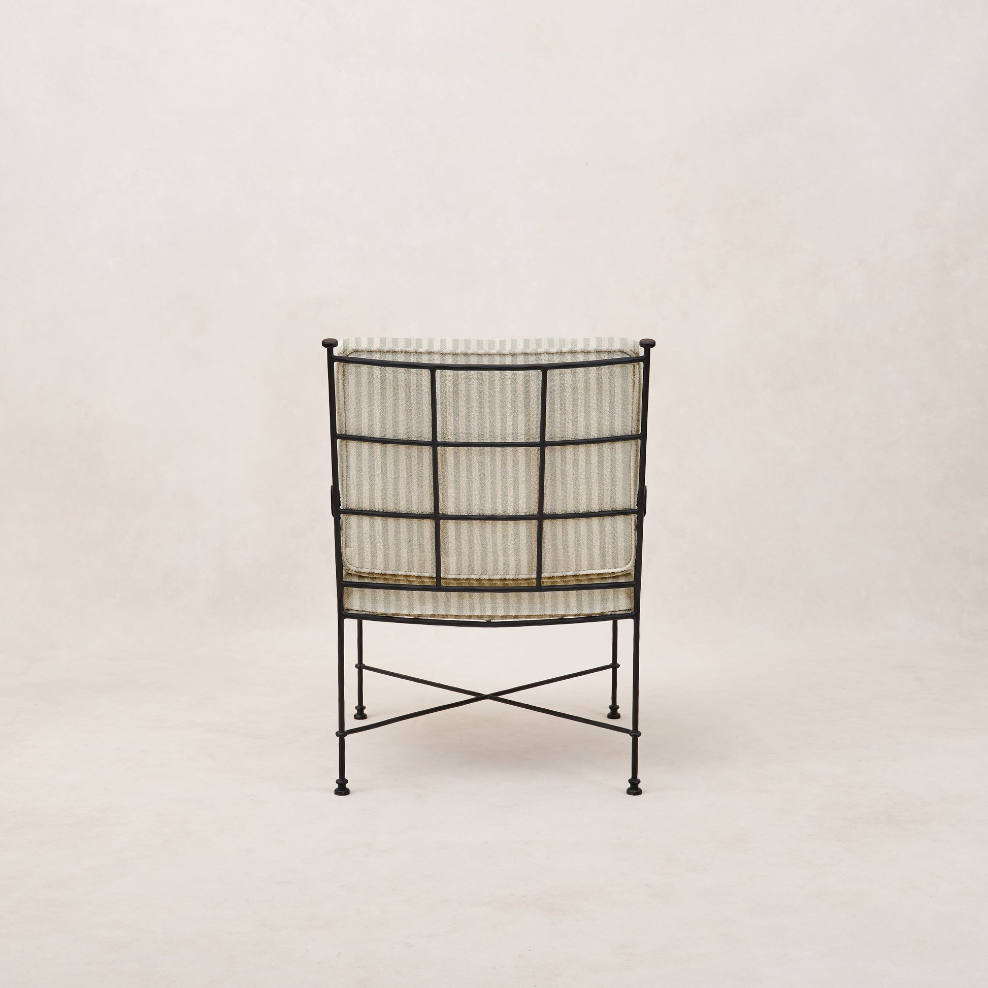 Provence Outdoor Lounge Dining Chair - Mist Striped
