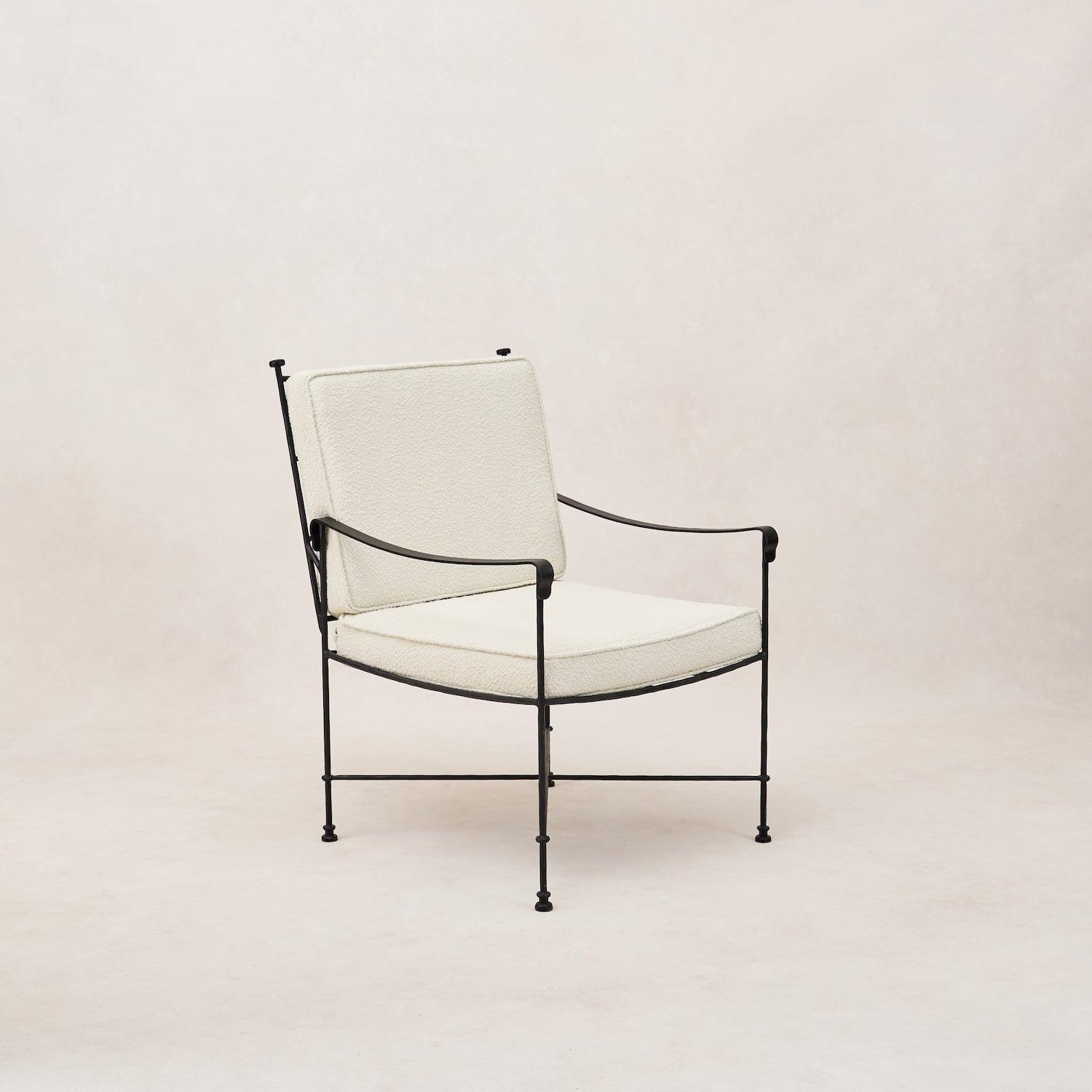 Provence Outdoor Lounge Dining Chair - Boucle