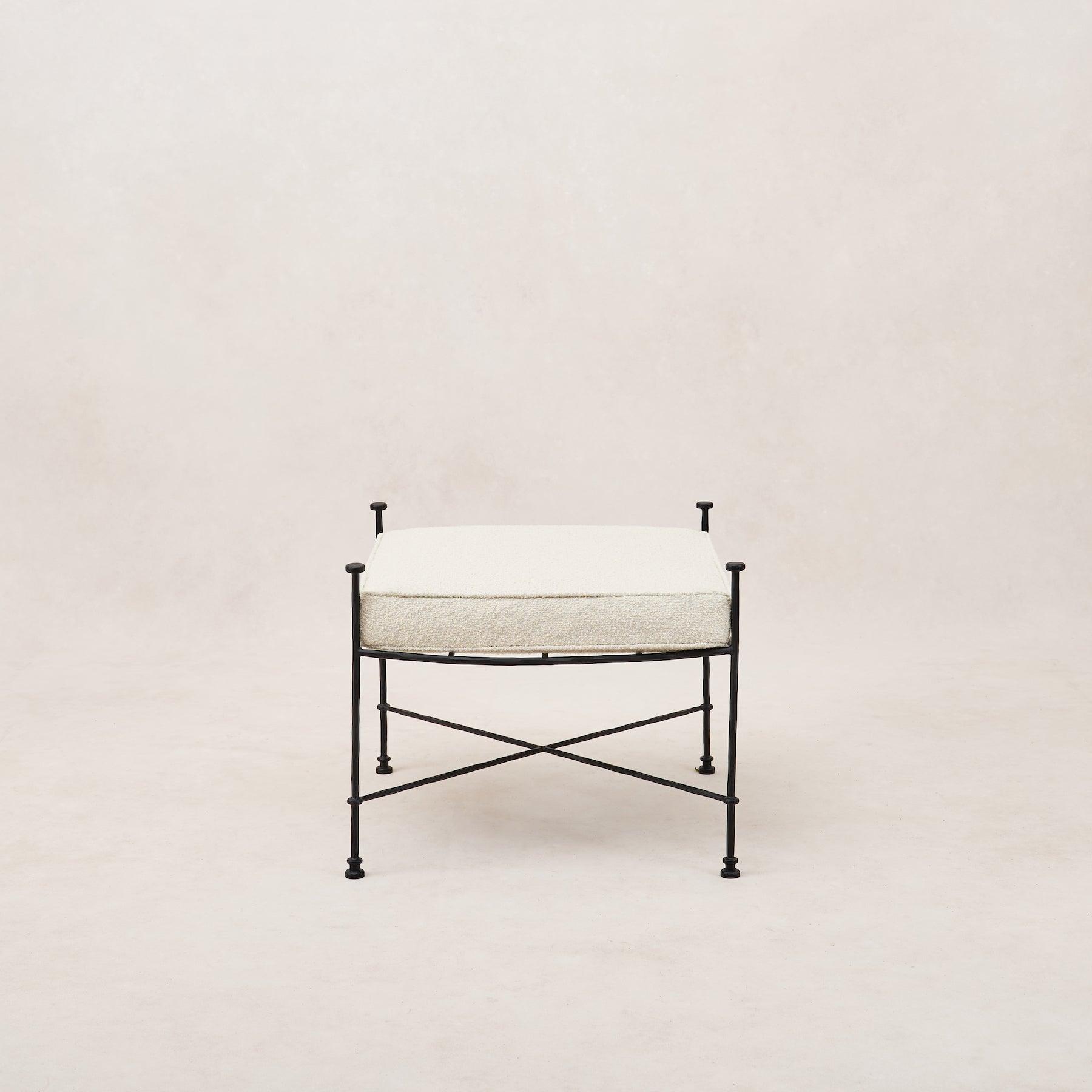Provence Outdoor Ottoman - Boucle