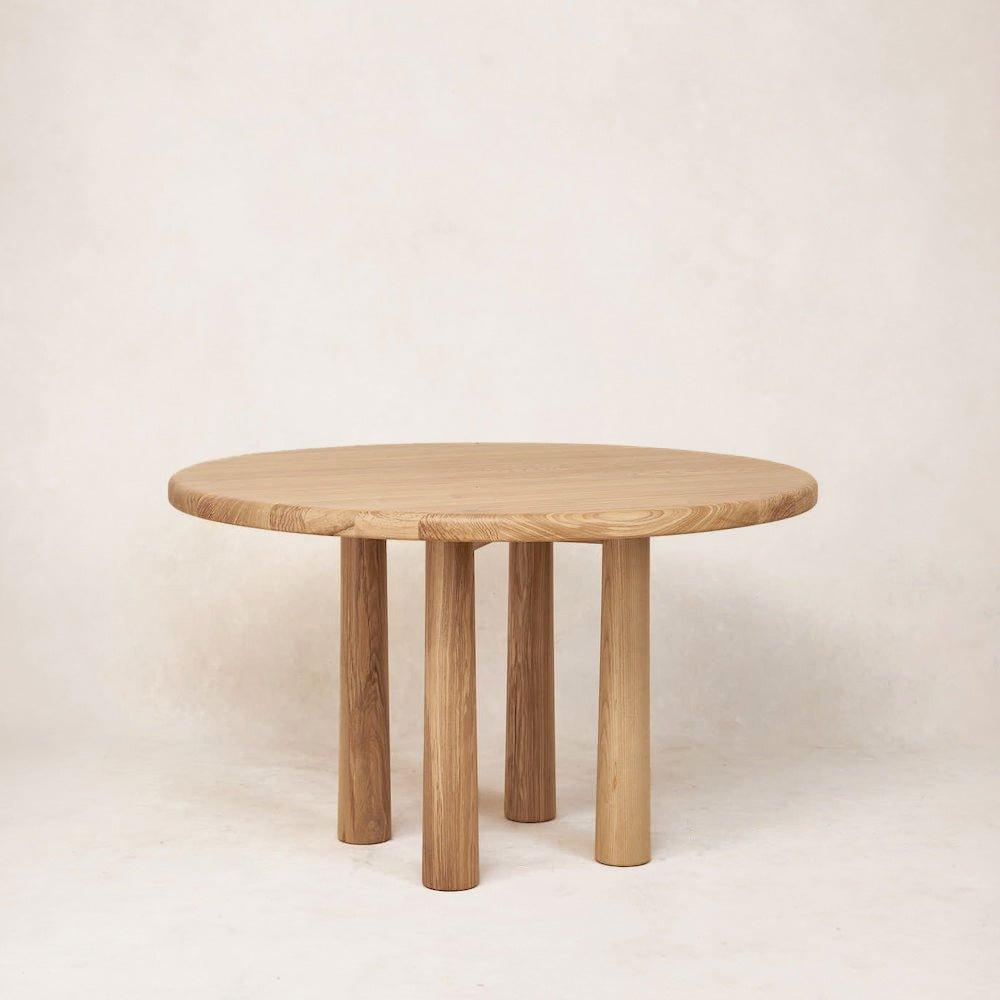 Round Topa Topa Dining Table - Warm Oak
