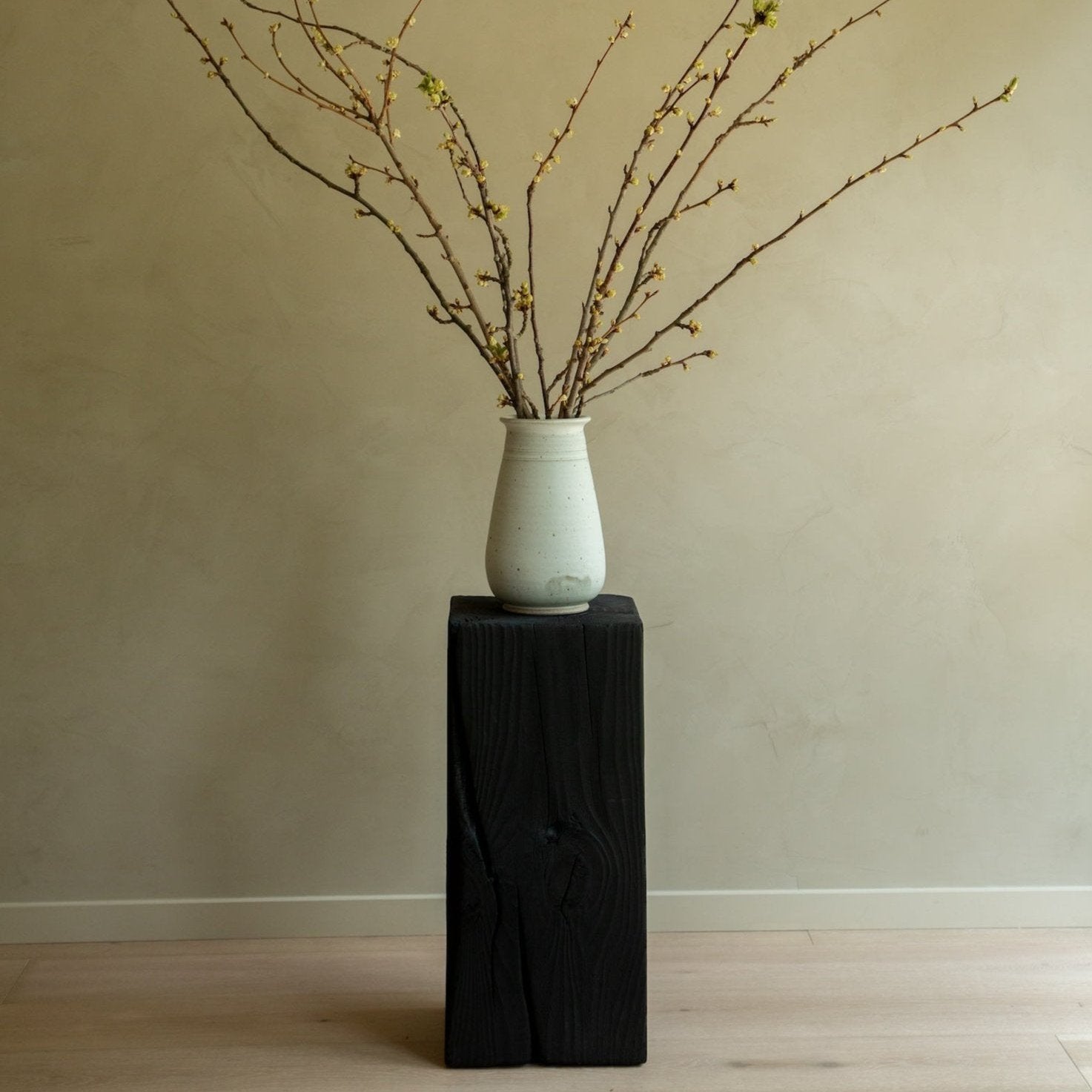 Charcoal Sculpture Pedestal - Medium