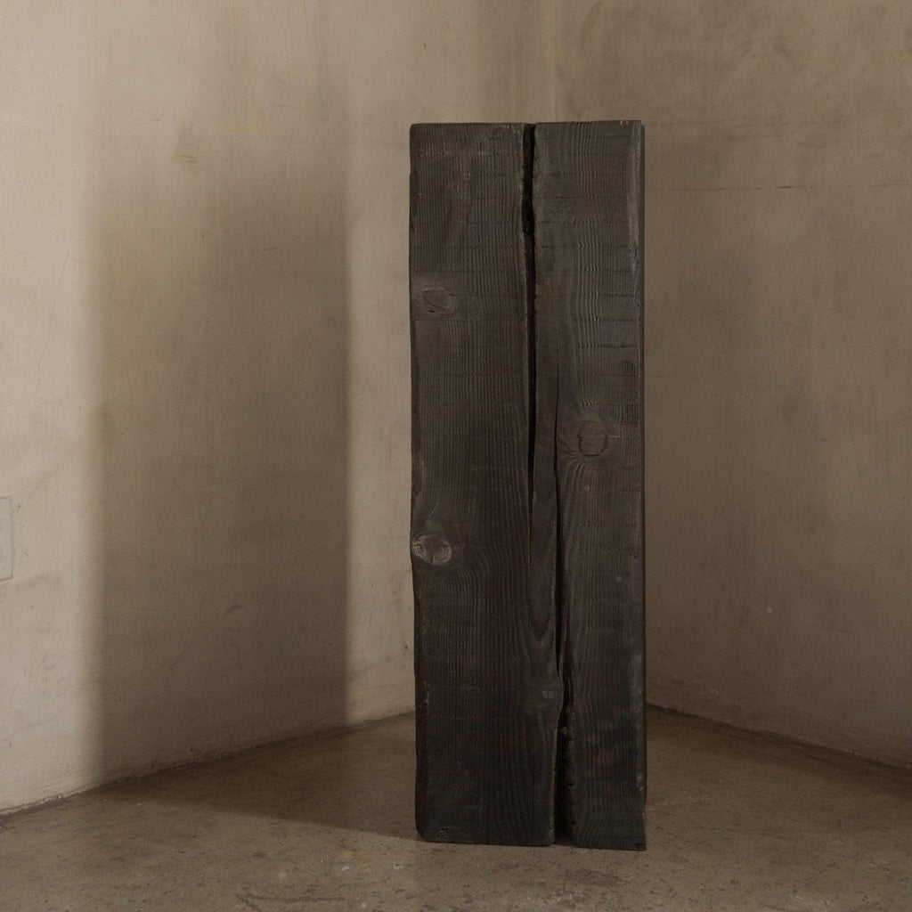Charcoal Sculpture Pedestal - Tall