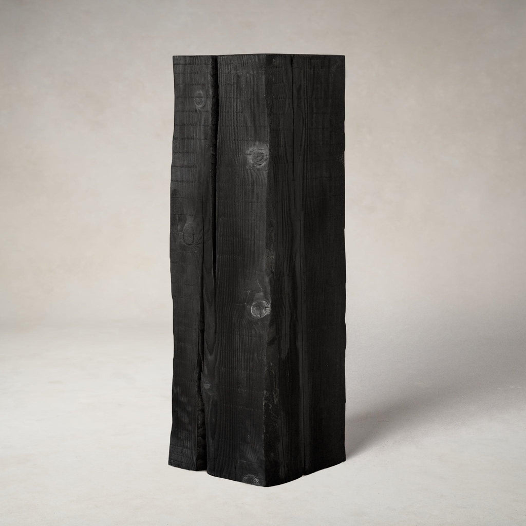 Charcoal Sculpture Pedestal - Tall