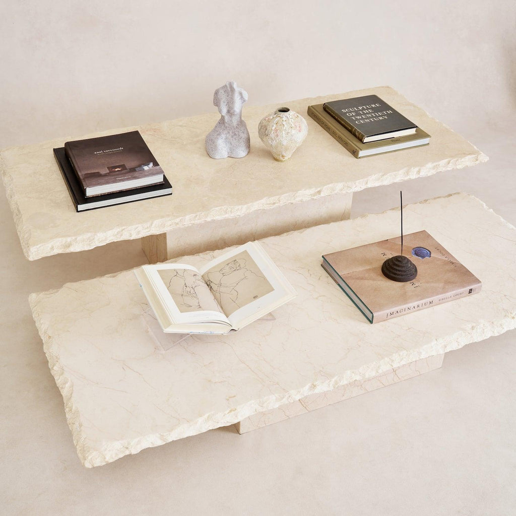 Sofita Marble Coffee Table - Low
