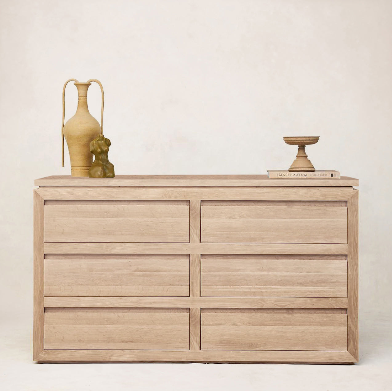 Sofita Wood Dresser - White Oak