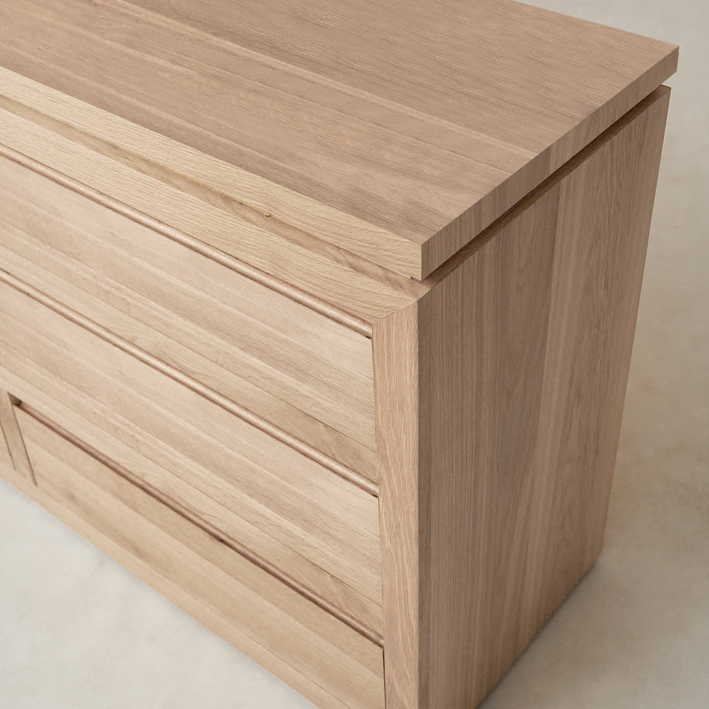 Sofita Wood Dresser - White Oak