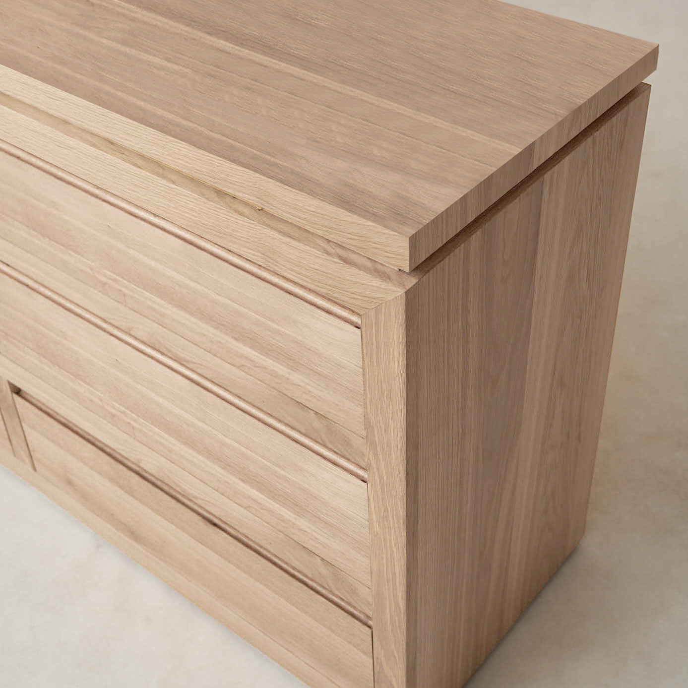 Sofita Wood Dresser - White Oak
