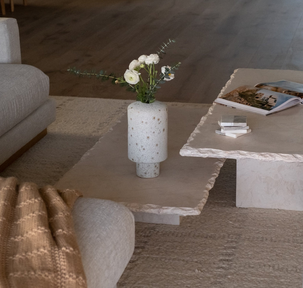Sofita Marble Coffee Table - Low