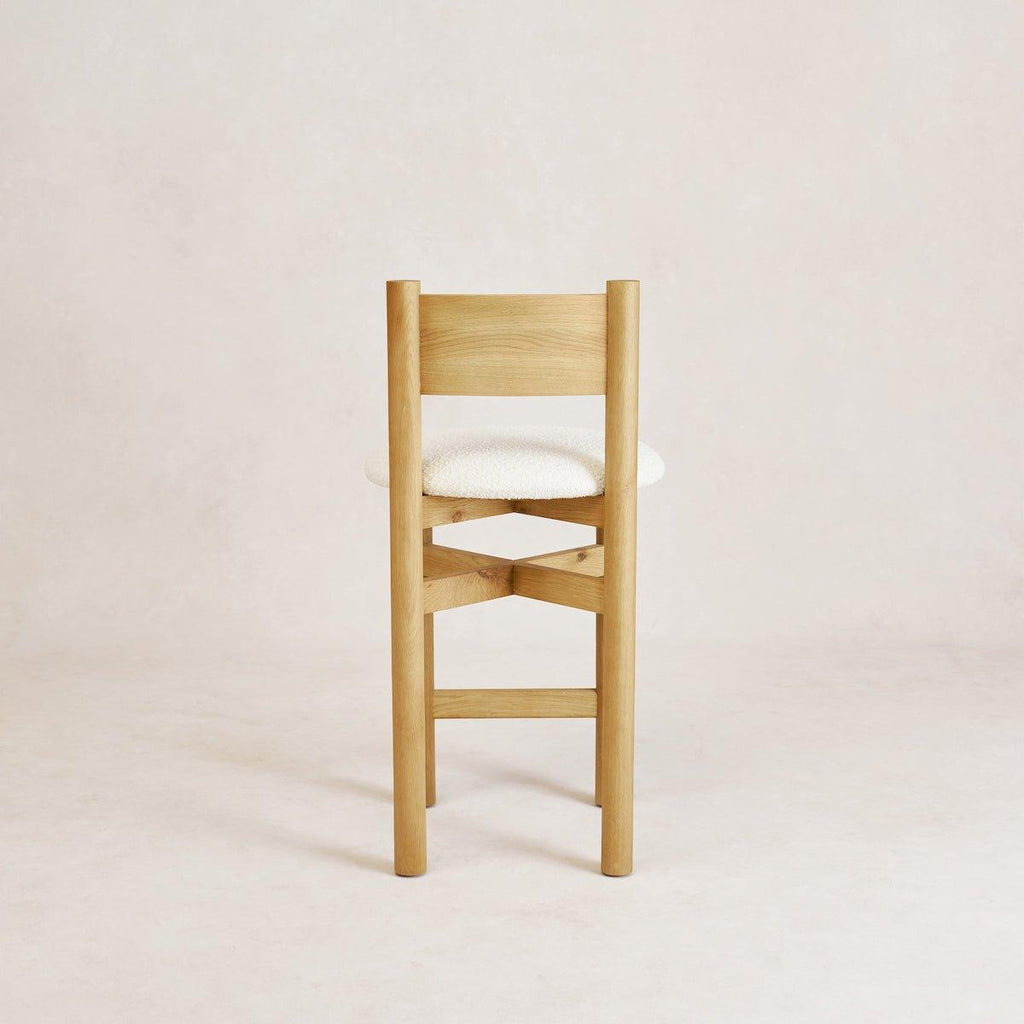 Teddy Counter Stool - Warm Oak