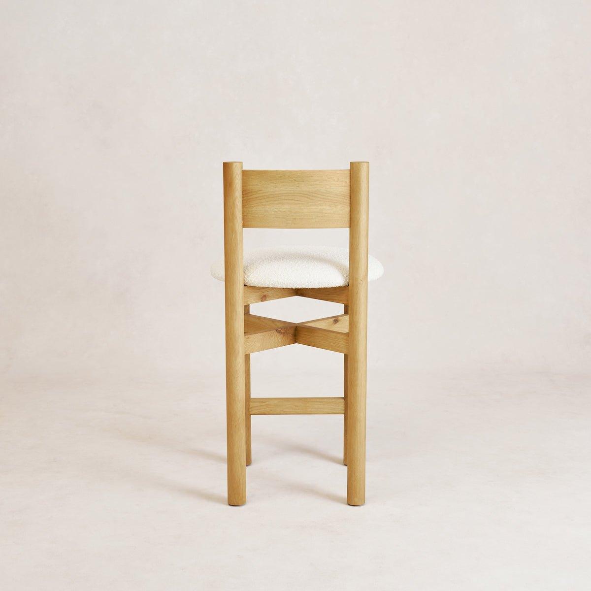Teddy Counter Stool - Warm Oak