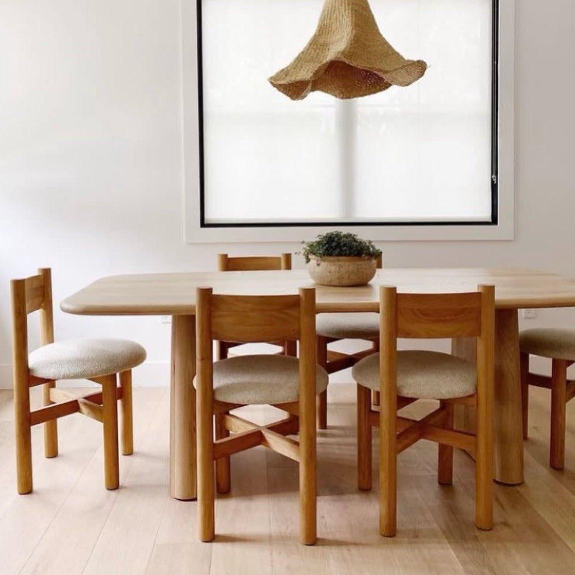 Teddy Dining Chair - Warm Oak
