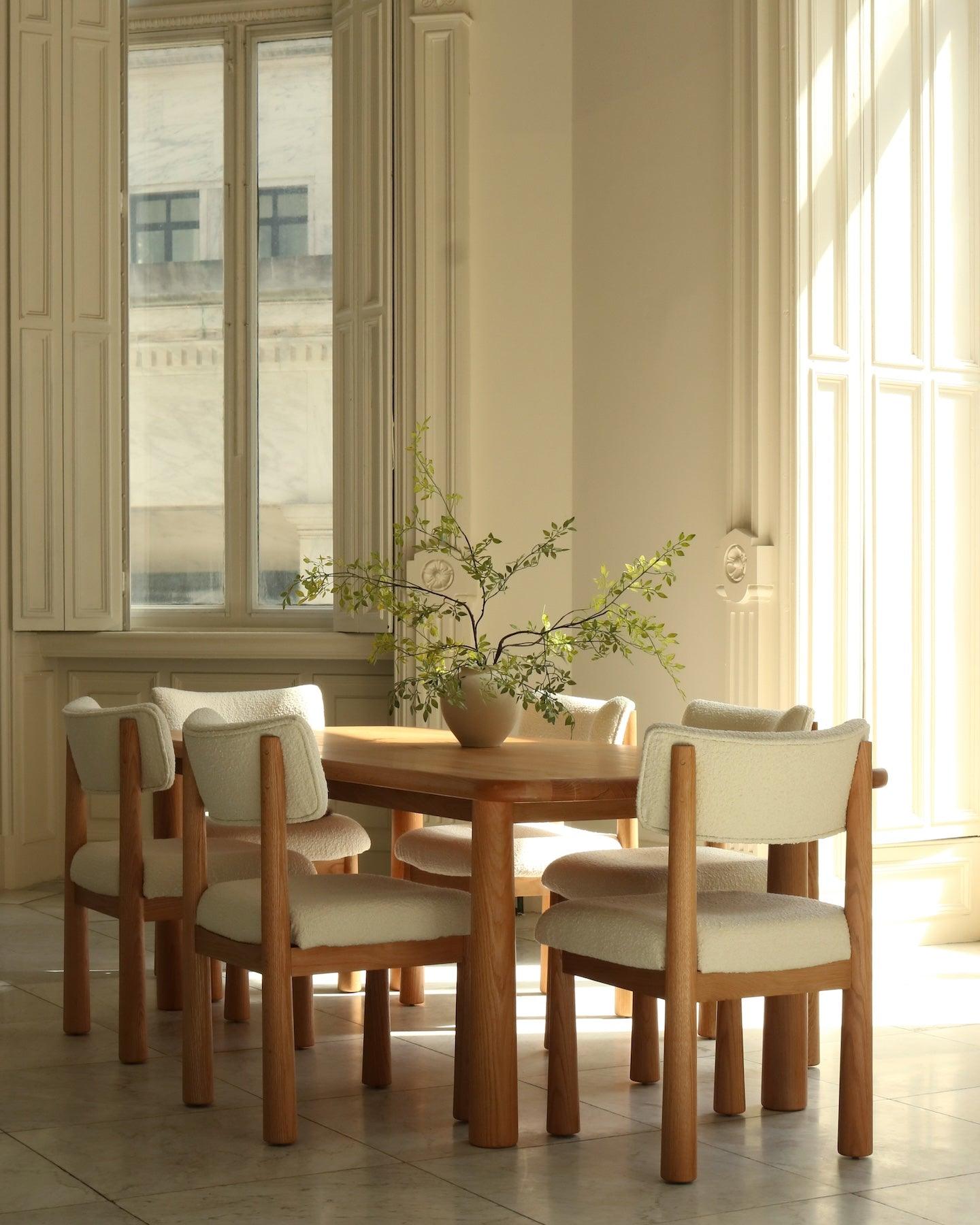 Topa Topa Rectangular Dining Table - Warm Oak